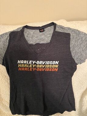 Harley-Davidson Charcoal Gray Tagged Tee